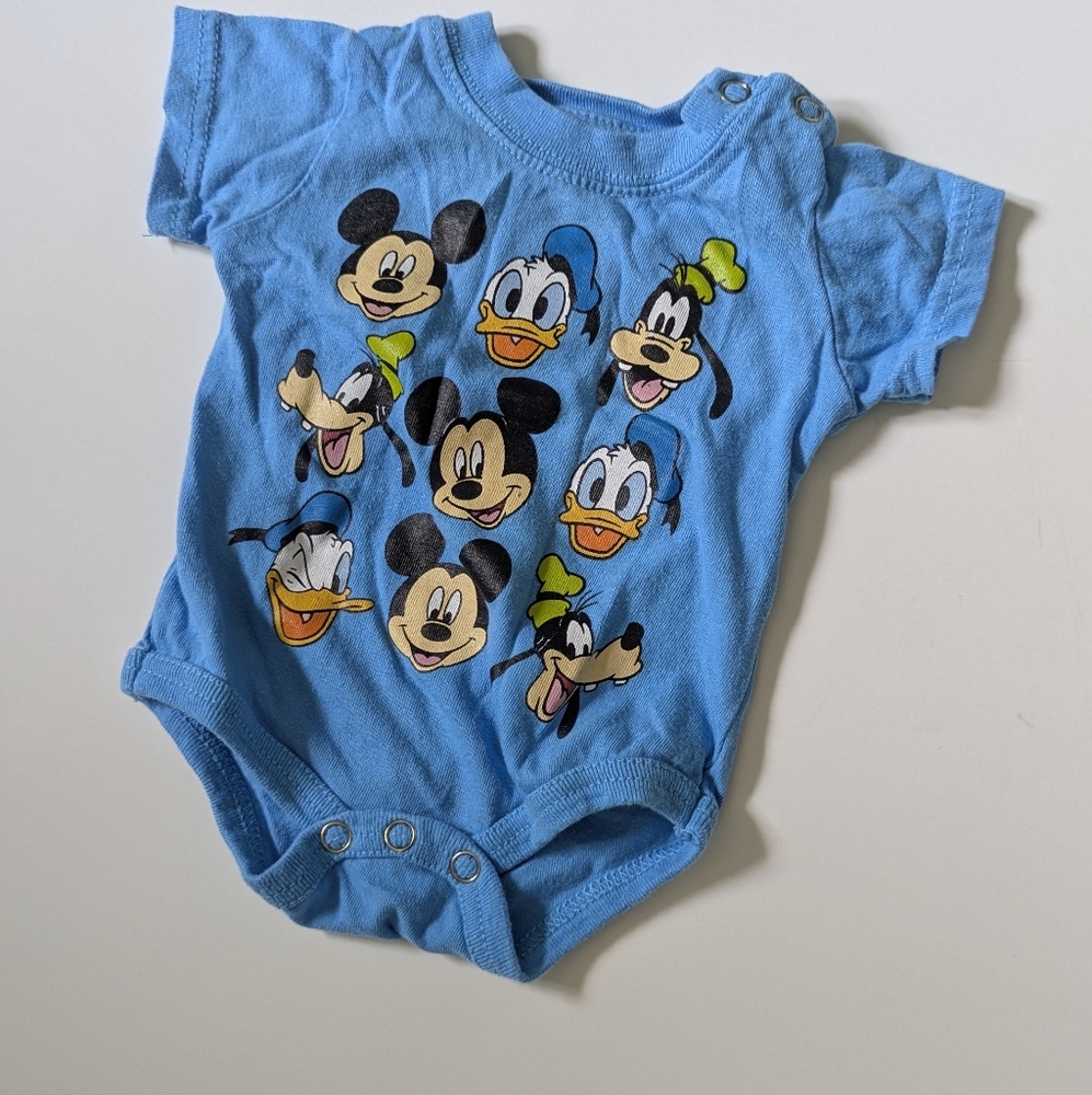 Blue Disney Baby Onesie